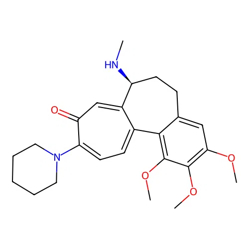 Colchicine, derivative of structure