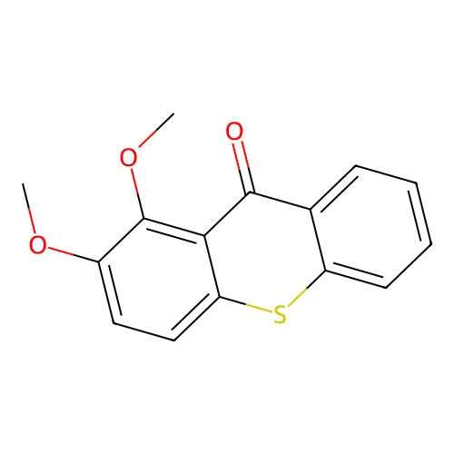 1,2-dimethoxy-9H-thioxanthen-9-one structure