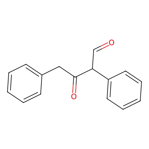 3-Oxo-2,4-diphenylbutanal structure