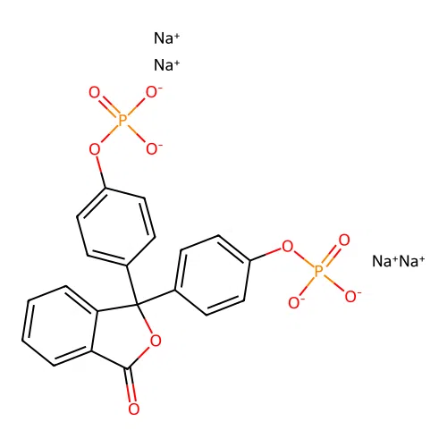 phenolphthalein diphosphate tetrasodium salt structure
