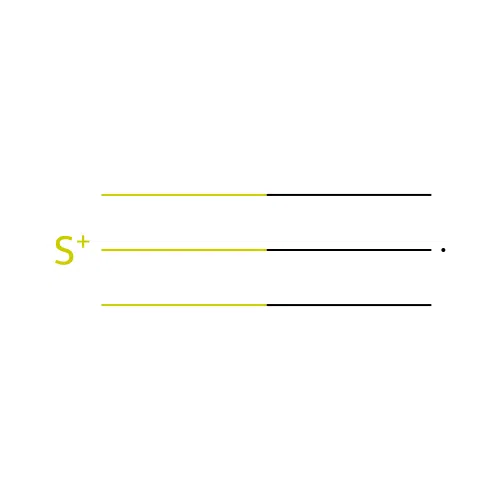 Carbon sulfide (CS), ion(1+) structure