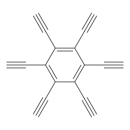 Benzene, hexaethynyl- structure