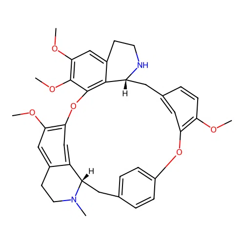 (+)-2-Norisotetrandrine structure