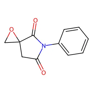 6-Phenyl-1-oxa-6-azaspiro(2.4)heptane-5,7-dione structure