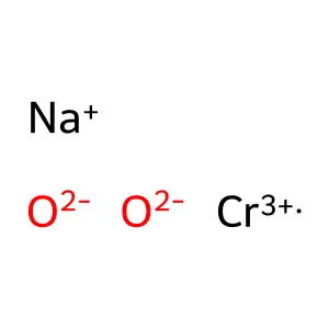 Sodium chromite structure