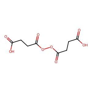 Succinoyl peroxide structure