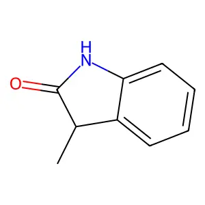 3-Methyl-2-indolinone, (R)- structure