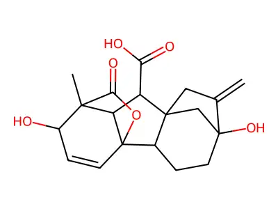 Gibberellin structure