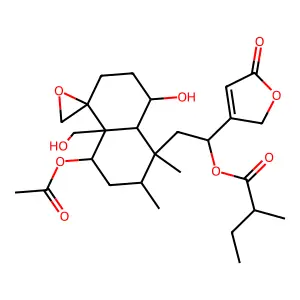 Ajugamarin E 1 structure