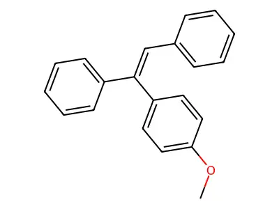 4-Stilben-alpha-yl-anisole structure