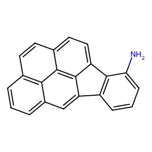 Indeno(1,2,3-cd)pyren-12-amine structure
