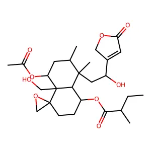 Ajugamarin B 4 structure