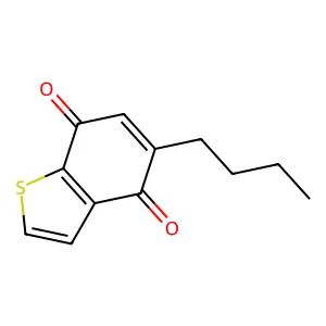 5-Butyl-1-benzothiophene-4,7-dione structure
