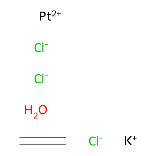 2,2,2-trichloroethylene platinum(II) structure