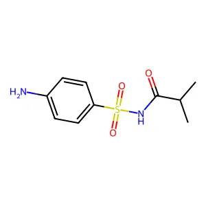 4-Amino-N-isobutyryl-benzenesulfonamide structure
