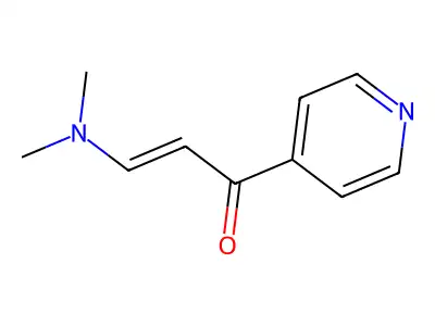 2-Propen-1-one, 3-(dimethylamino)-1-(4-pyridinyl)- structure