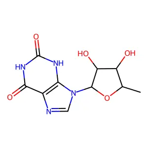 5'-Deoxyxanthosine structure