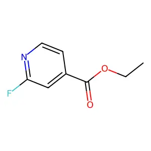 Ethyl 2-fluoroisonicotinate structure