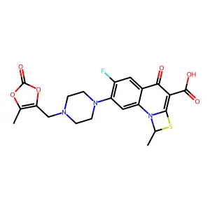 Prulifloxacin structure