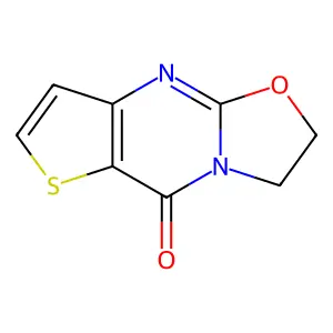 2,3-Dihydro-5H-oxazolo(3,2-a)thieno(3,2-d)pyrimidin-5-one structure