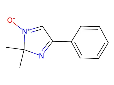 2,2-Dimethyl-1-oxo-4-phenyl-2H-1lambda~5~-imidazole structure