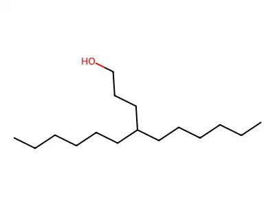 4-Hexyldecan-1-ol structure