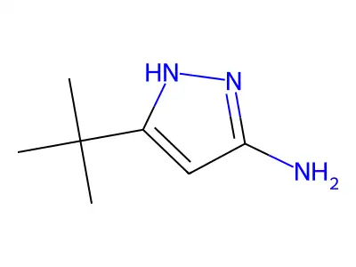 3-Amino-5-tert-butylpyrazole structure