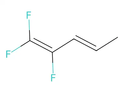 1,1,2-Trifluoropenta-1,3-diene structure