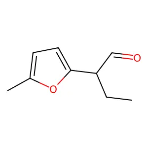 2-(5-Methylfuran-2-yl)butanal structure