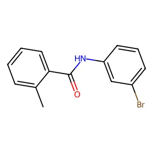 N-(3-bromophenyl)-2-methylbenzamide structure