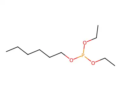 Diethyl hexyl phosphite structure