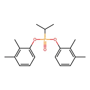 Phosphonic acid, (1-methylethyl)-, bis(2,3-dimethylphenyl) ester structure