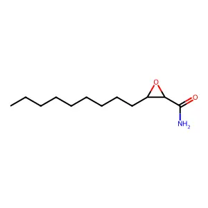 (2R,3R)-3-Nonyloxirane-2-carboxamide structure