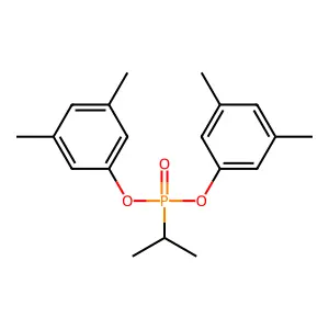 Phosphonic acid, (1-methylethyl)-, bis(3,5-dimethylphenyl) ester structure