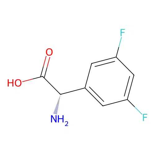 (S)-2-Amino-2-(3,5-difluorophenyl)acetic acid structure