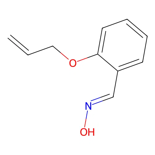 (E)-2-(allyloxy)benzaldehyde oxime structure