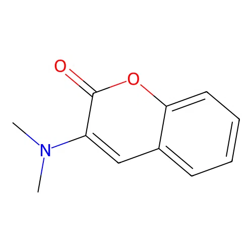 3-(Dimethylamino)-2H-chromen-2-one structure