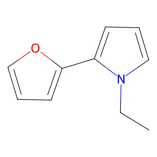 2-(1-Ethylpyrrol-2-yl)furan structure