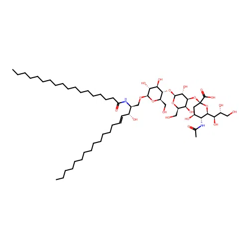 GM3(d18:1/18:0) structure