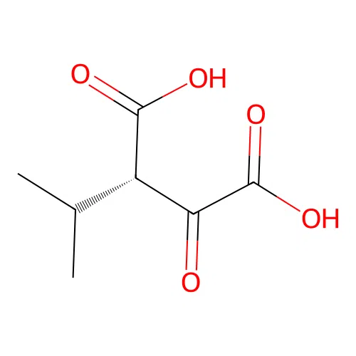 (2S)-2-isopropyl-3-oxosuccinate structure