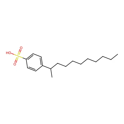 Benzenesulfonic acid, 4-sec-undecyl- structure
