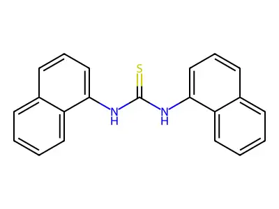 N,N'-Di-1-naphthalenylthiourea structure