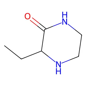 (R)-3-Ethylpiperazin-2-one structure