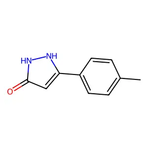 3-p-tolyl-1H-pyrazol-5-ol structure