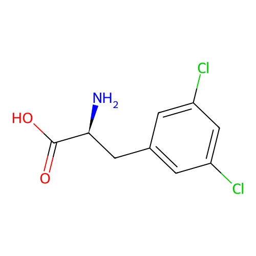 (S)-2-Amino-3-(3,5-dichlorophenyl)propanoic acid structure