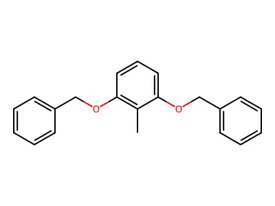 2-Methyl-1,3-bis(phenylmethoxy)benzene structure