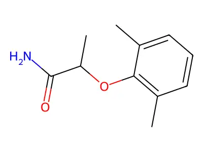 2-(2,6-Dimethylphenoxy)propanamide structure
