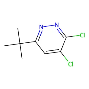 6-Tert-butyl-3,4-dichloropyridazine structure