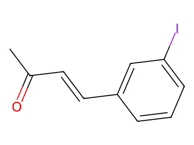 3-Buten-2-one, 4-(3-iodophenyl)- structure