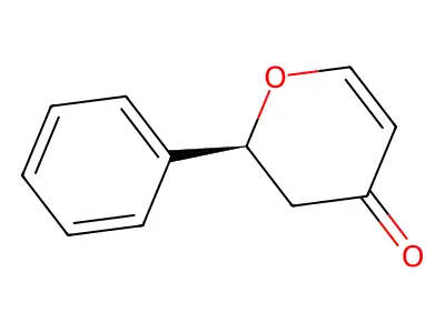 2-Phenyl-2H-pyran-4(3H)-one structure